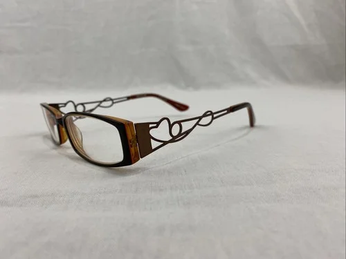 Jill Stuart Designer Eyeglasses JS172-1 Brown / Orange 50()15-140 2