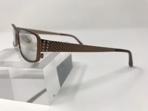 Jill Stuart Eyeglasses 50-17-135 JS005-1 Bronze Flex Hinge Q487 4