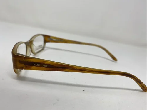 JILL STUART EYEGLASSES FRAME JS253 1 52-16-135 BROWN FULL RIM ME55 3