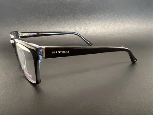 JILL STUART JS 316-3 Eyeglasses Frames Black Womens Full Rim 55-18-140 2