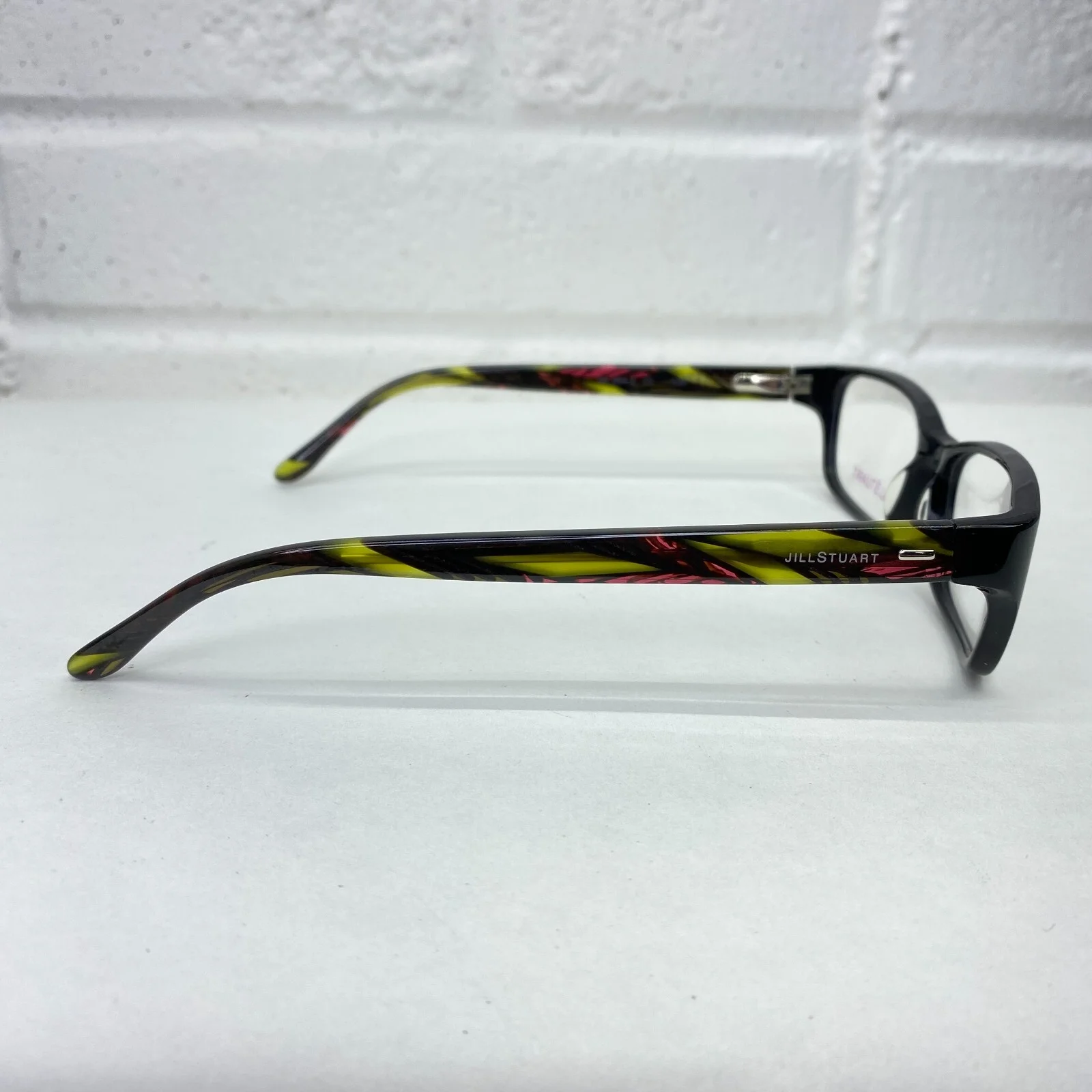 JILL STUART JS264-2 Eyeglasses Frame Black Green 54-16-135 21091 4