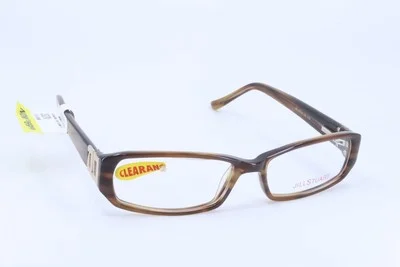 Jill Stuart JS270 Brown Rectangle Women Full Rim 53-16-135 Eyeglasses Frames 2