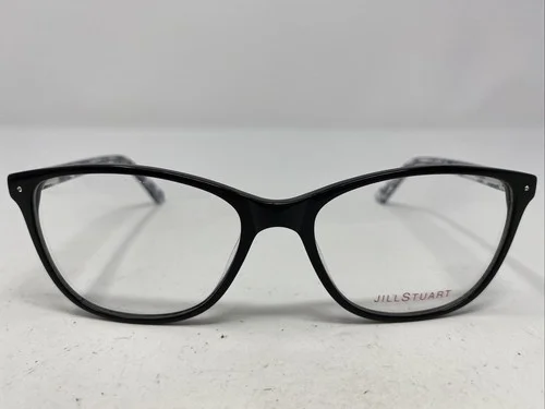 Jill Stuart JS374-1 54-17-135 Black Plastic Full Rim Eyeglasses Frame -R39