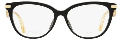 Jimmy Choo Alternative Fit Eyeglasses JC259/F 807 Black/Gold 53mm 2
