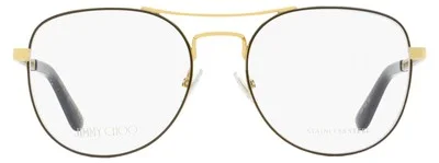 Jimmy Choo Aviator Eyeglasses JC200 VUE Gold/Black 54mm 2