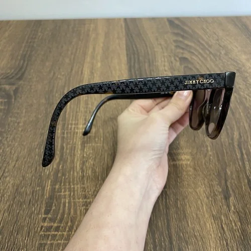 Jimmy Choo Eyeglasses JC201 Brown Tortoise Stars Reading Glasses 4