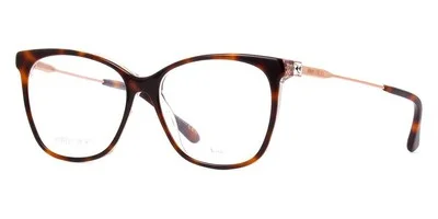 JIMMY CHOO JC 313 LDG Eyeglasses Havana Frame 53mm
