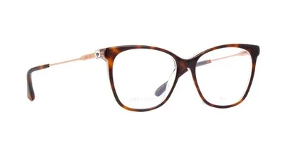 JIMMY CHOO JC 313 LDG Eyeglasses Havana Frame 53mm 3