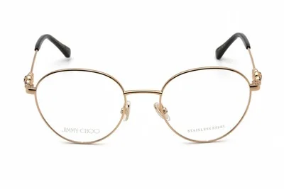 JIMMY CHOO JC 338 2M2 Eyeglasses Black Gold Frame 50mm 4
