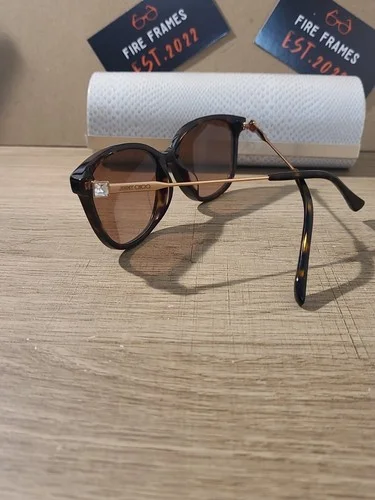 Jimmy Choo JC325/F 086 Havana Eyeglasses Sunglasses Custom Tinted One Of A Kind 3