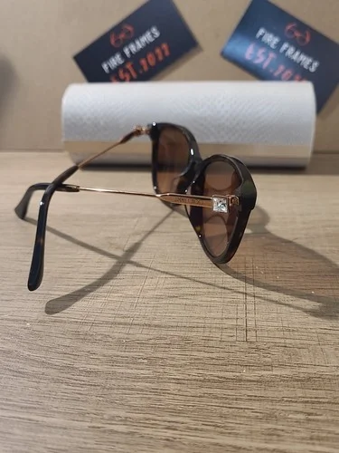 Jimmy Choo JC325/F 086 Havana Eyeglasses Sunglasses Custom Tinted One Of A Kind 4