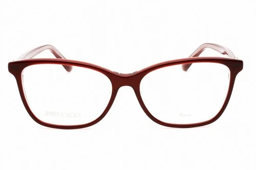 JIMMY CHOO JC377-0MWU-53 Eyeglasses Size 53mm 15mm 145mm Burgundy Pearl Women 2