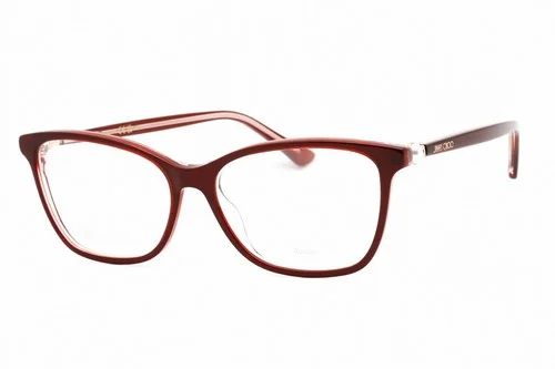 JIMMY CHOO JC377-0MWU-53 Eyeglasses Size 53mm 15mm 145mm Burgundy Pearl Women 3