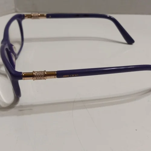 JIMMY CHOO Purple With Crystal Accents Frames 81 8N5 140