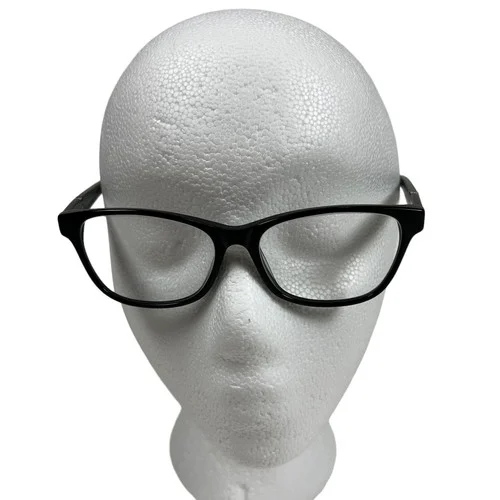 JIMMY CRYSTAL Bordeaux Bk Women Eyeglasses Frames 52-15-140 w/ Swarovski Crystls