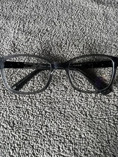 Jimmy Crystal Eyeglasses Antalya Moonlight Swarovski Crystal 53 18 135 & Case 3