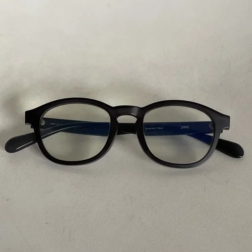 Jins Airframe Matte Black MRF-16A-274C Eye Glasses