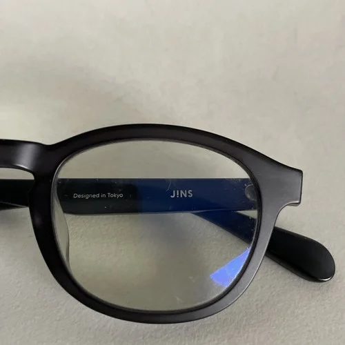Jins Airframe Matte Black MRF-16A-274C Eye Glasses 3