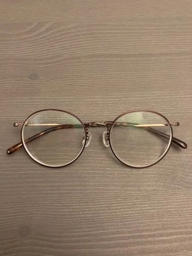 JINS Eyeglasses Frame LMF-16A-268G Brown Frame Designed In Tokyo