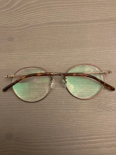 JINS Eyeglasses Frame LMF-16A-268G Brown Frame Designed In Tokyo 2