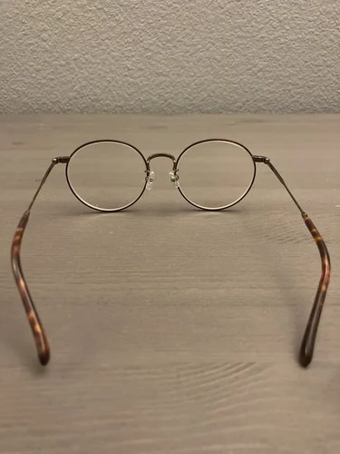 JINS Eyeglasses Frame LMF-16A-268G Brown Frame Designed In Tokyo 4