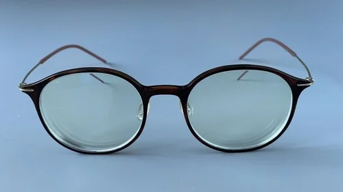 Jins Ultra Light Airframe 229 Fire On Gold Eyeglasses