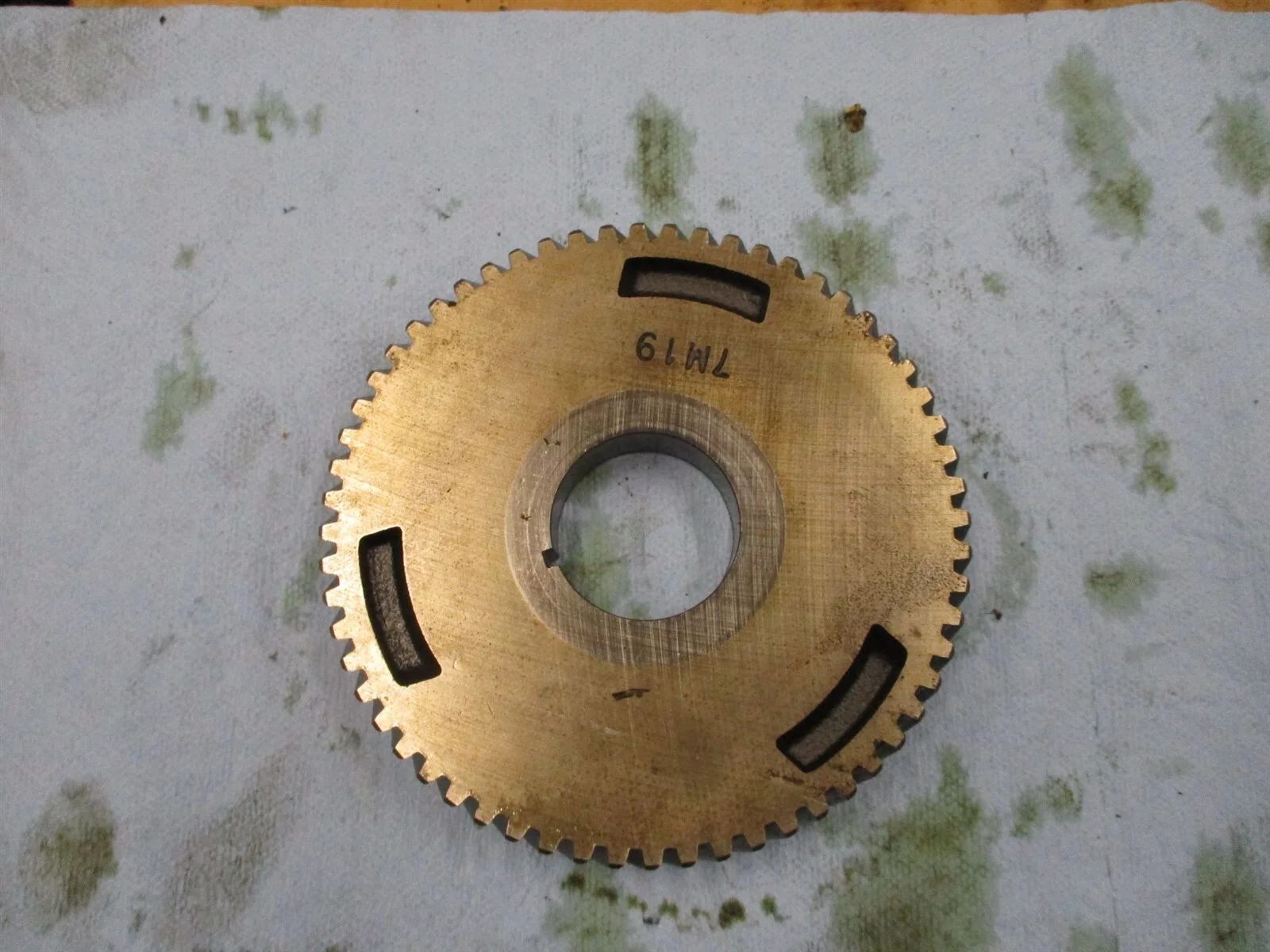 JOHN DEERE 318 420 ONAN CAMSHAFT SPIDER GOVERNOR SPACER & GEAR 150-1257 (LATE) 2