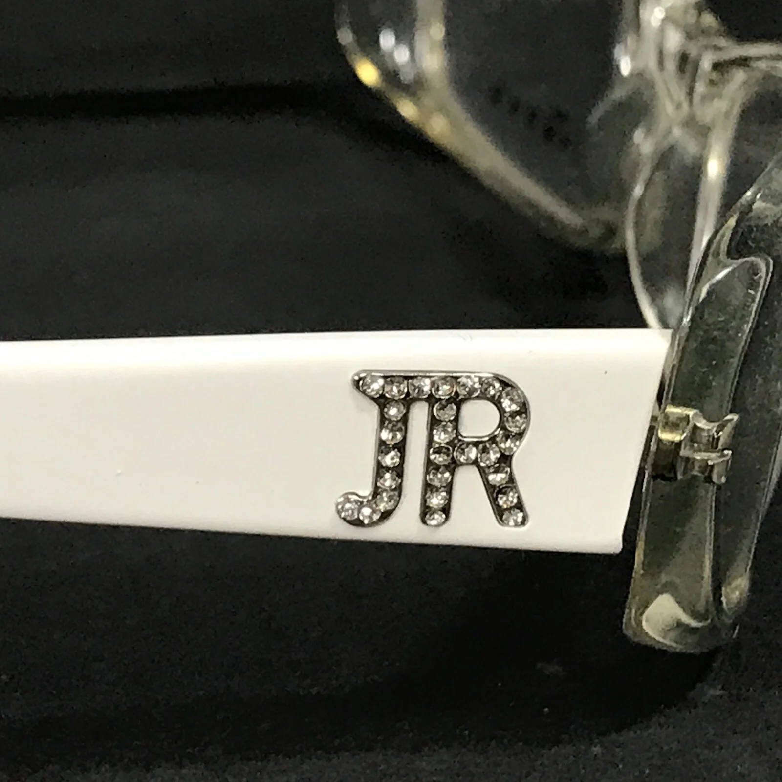 John Richmond JR03701 Eyeglasses Frames White Clear Cat Eye Full Rim 53-16-135 4