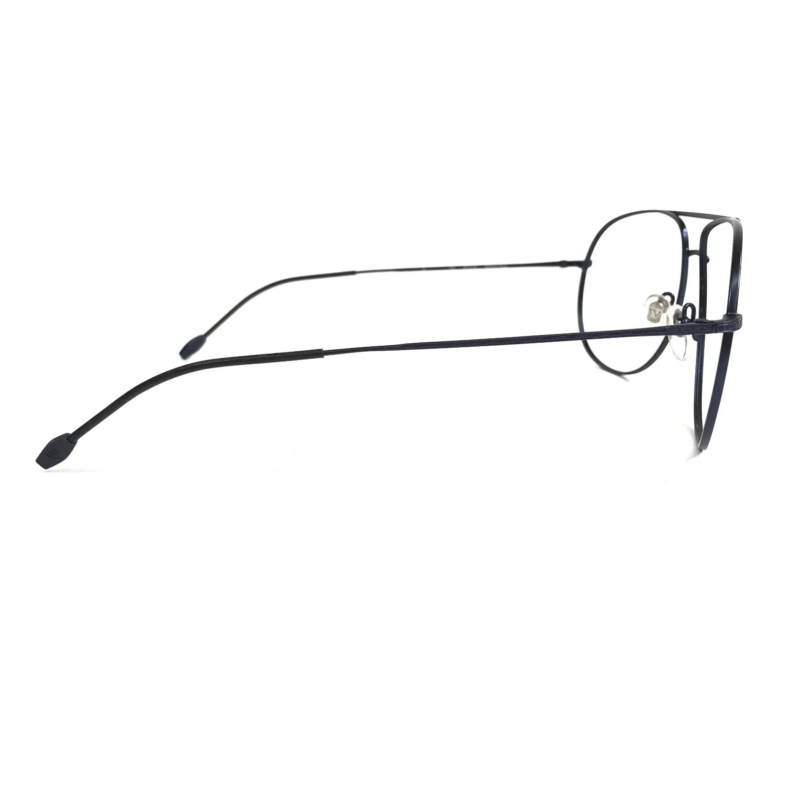 John Varvatos Eyeglasses Frames V761 MIDNIGHT BLUE Matte Aviators 60-15-140 4