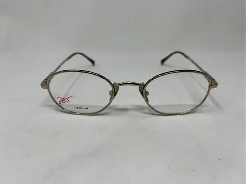 John VARVATOS V 185 GOLD 46/20/145 TITANIUM FLEX HINGE EYEGLASSES/A17 1