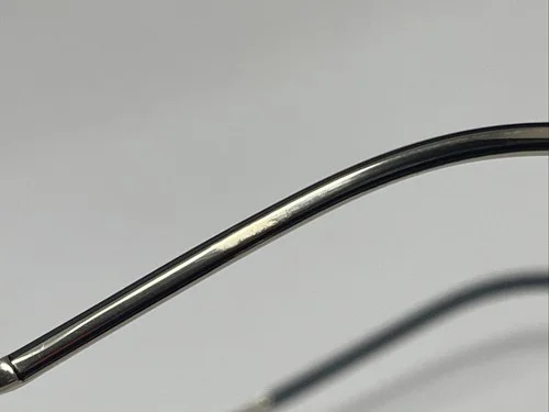 John VARVATOS V 185 GOLD 46/20/145 TITANIUM FLEX HINGE EYEGLASSES/A17 2