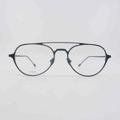 John Varvatos V164 53mm Black Titanium Lightweight Pilot New Eyeglasses Frames. 2
