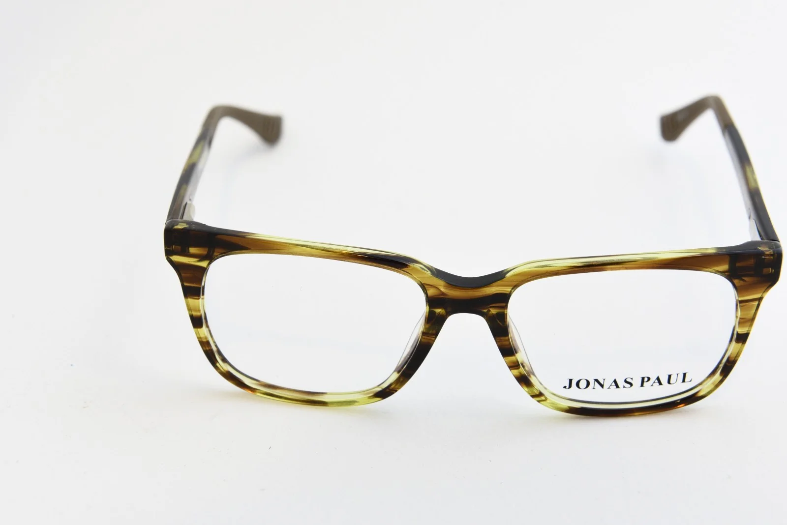 JONAS PAUL KIDS JONAS / JOYCE EYEGLASS FRAMES DEMO STRIPED MAPLE 48-15-130 NEW