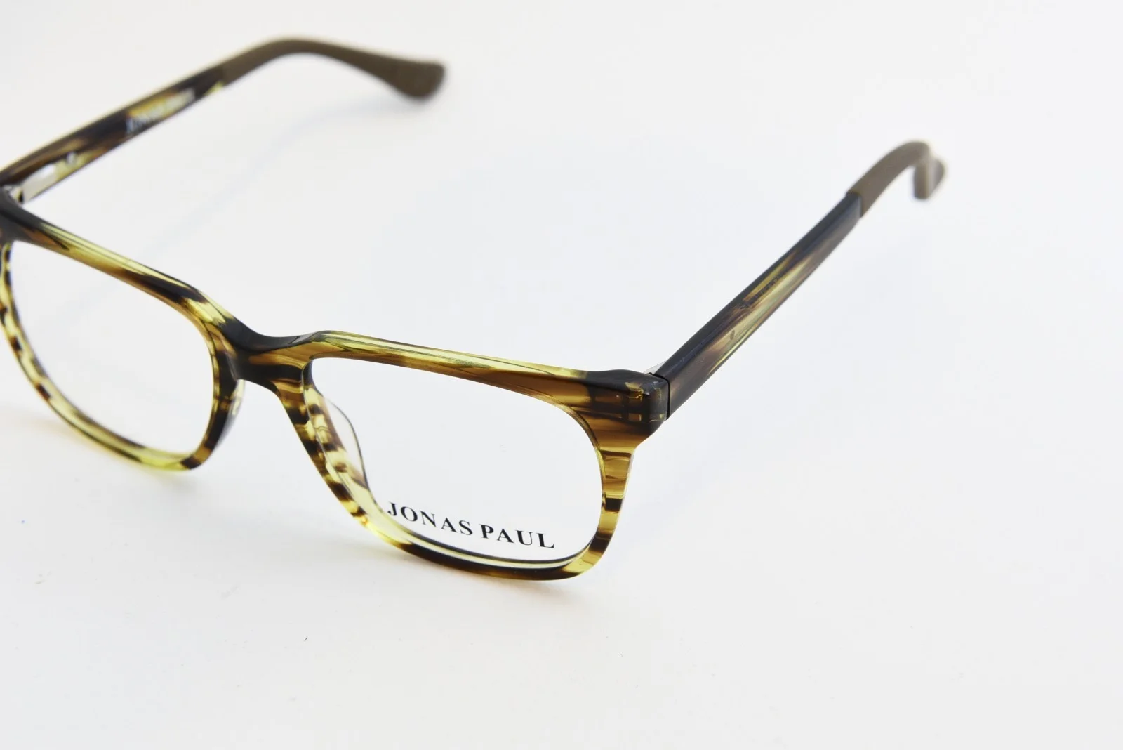 JONAS PAUL KIDS JONAS / JOYCE EYEGLASS FRAMES DEMO STRIPED MAPLE 48-15-130 NEW 2