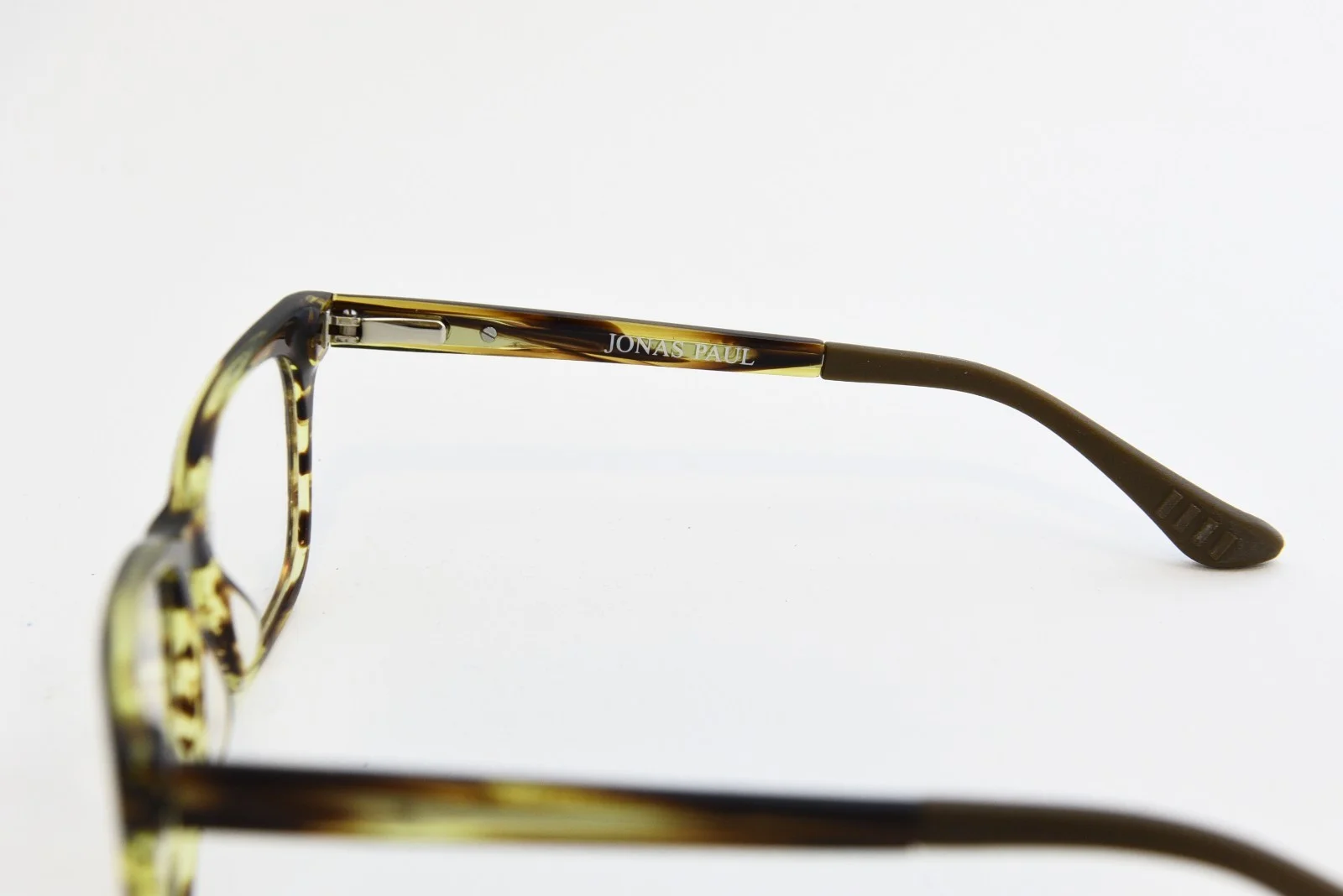 JONAS PAUL KIDS JONAS / JOYCE EYEGLASS FRAMES DEMO STRIPED MAPLE 48-15-130 NEW 4
