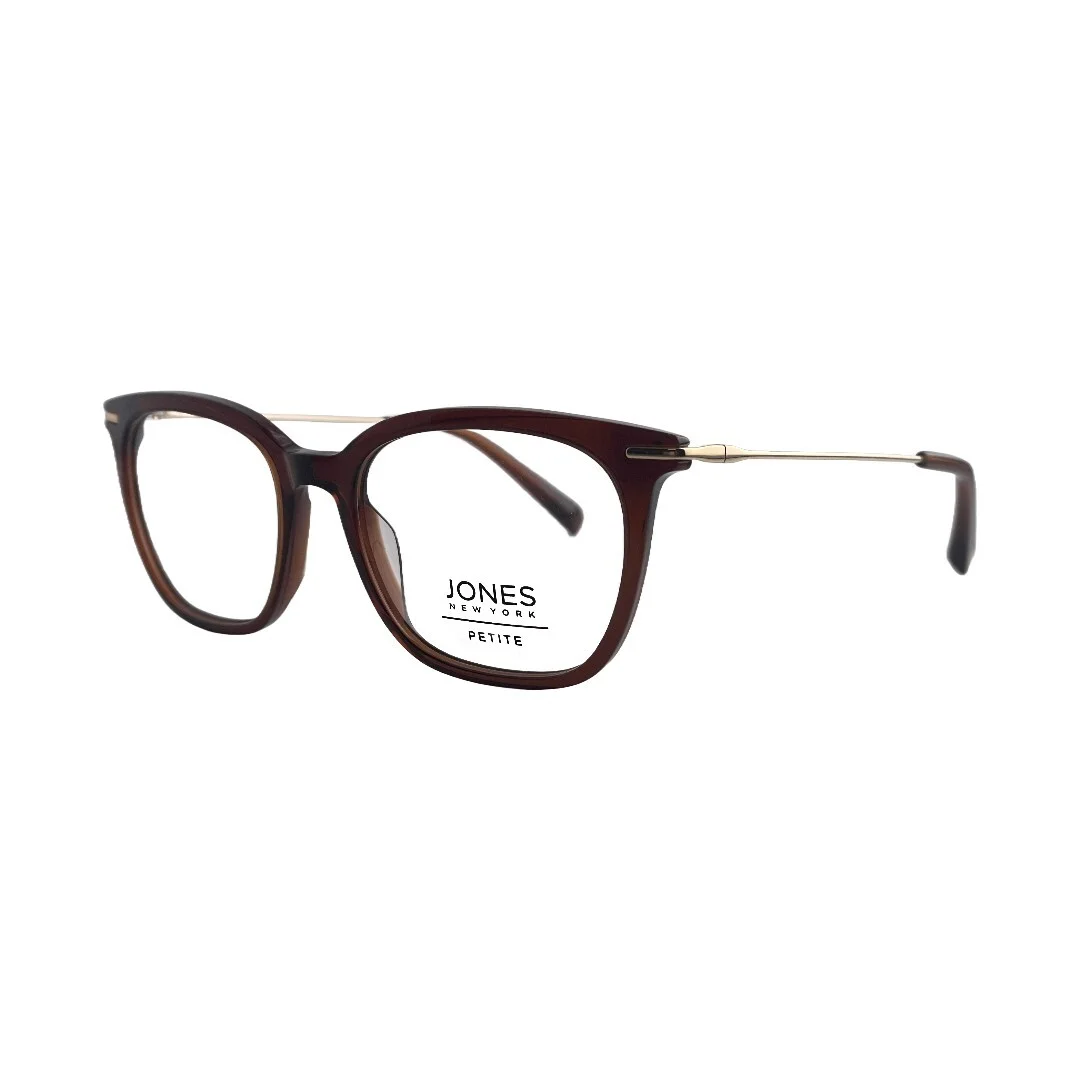 Jones New York Brown Petite Fit Eyeglasses Frames 49mm 16mm 135mm - J135 2