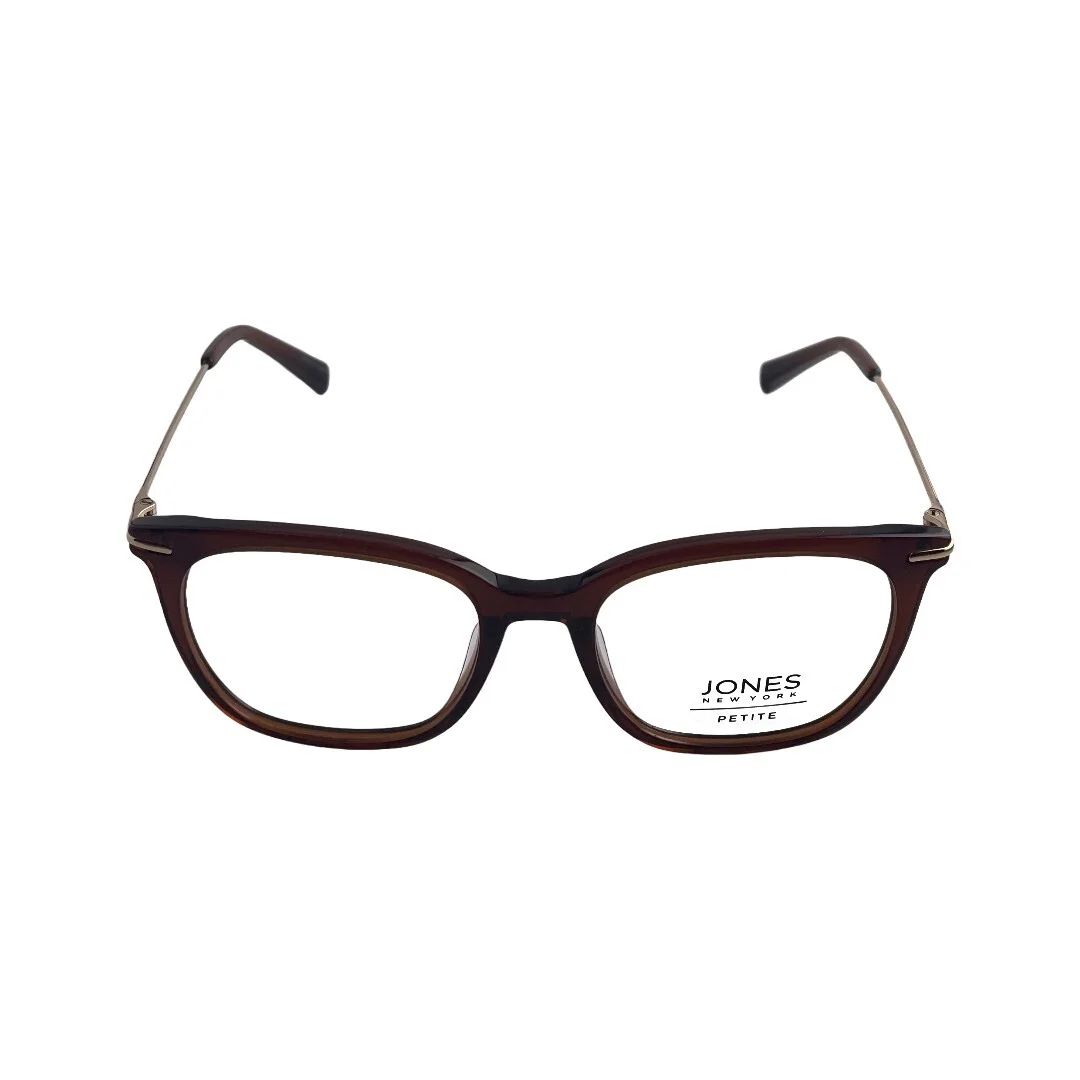 Jones New York Brown Petite Fit Eyeglasses Frames 49mm 16mm 135mm - J135 3