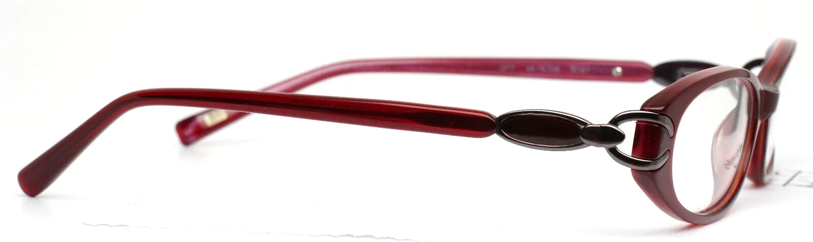 JONES NEW YORK J217 Ruby Womens Oval Petite Eyeglasses 49-16-135 B:27 4