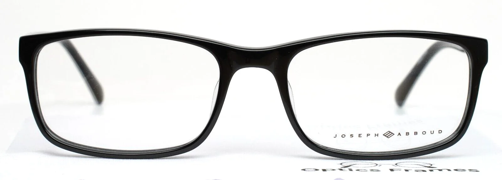 JOSEPH ABBOUD JA4072 001 Black Mens Rectangle Full Rim Eyeglasses 55-18-145 B:35 2