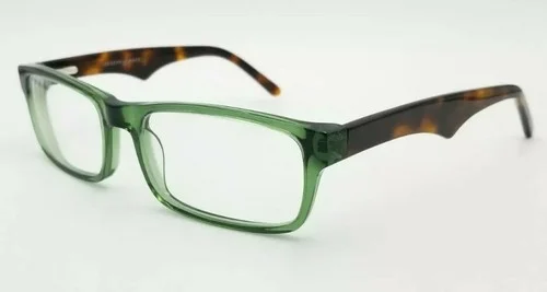 Joseph & Marc 4037 Rectangular Green 54×17-140 Frame Only Eyeglasses #3240 1