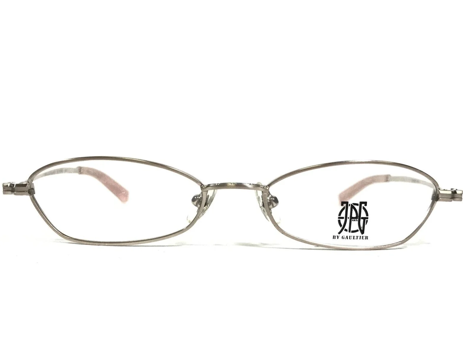 JPG by Jean Paul Gaultier Eyeglasses Frames 57-0055 Gold Wire Rim 50-17-135