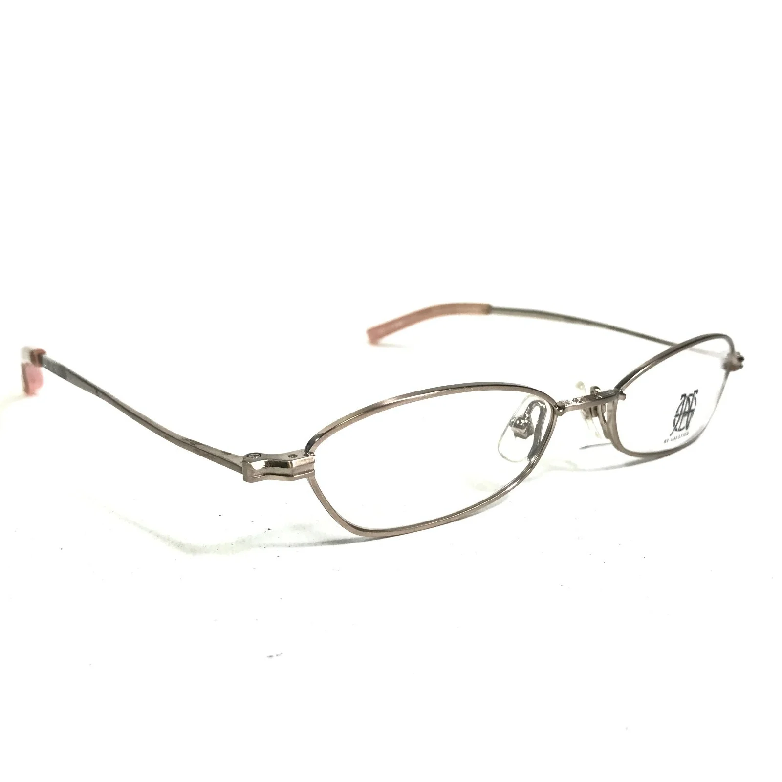 JPG by Jean Paul Gaultier Eyeglasses Frames 57-0055 Gold Wire Rim 50-17-135 2