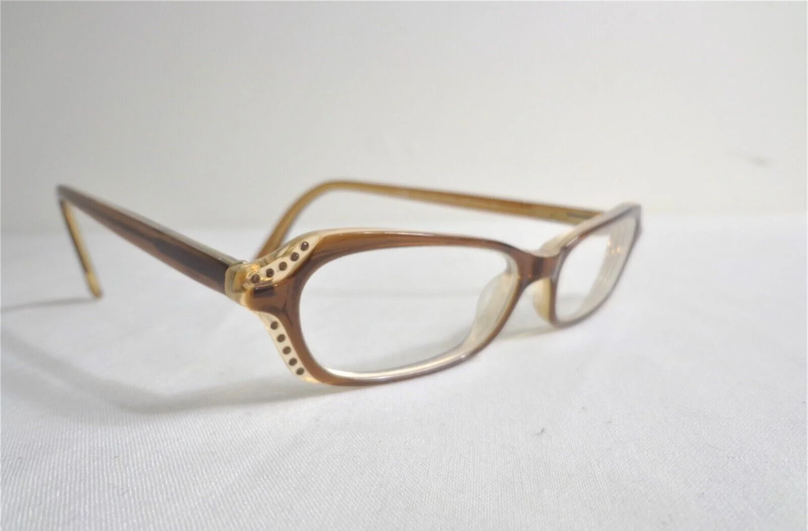 JUICY COUTURE BLING 01T0 50-14-135 EYEGLASSES BROWN FULL RIM FRAME,ITALY 3