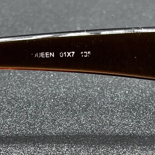 Juicy Couture Drama Queen Eyeglasses Frame Brown Crystal 53-13-135 Used 4