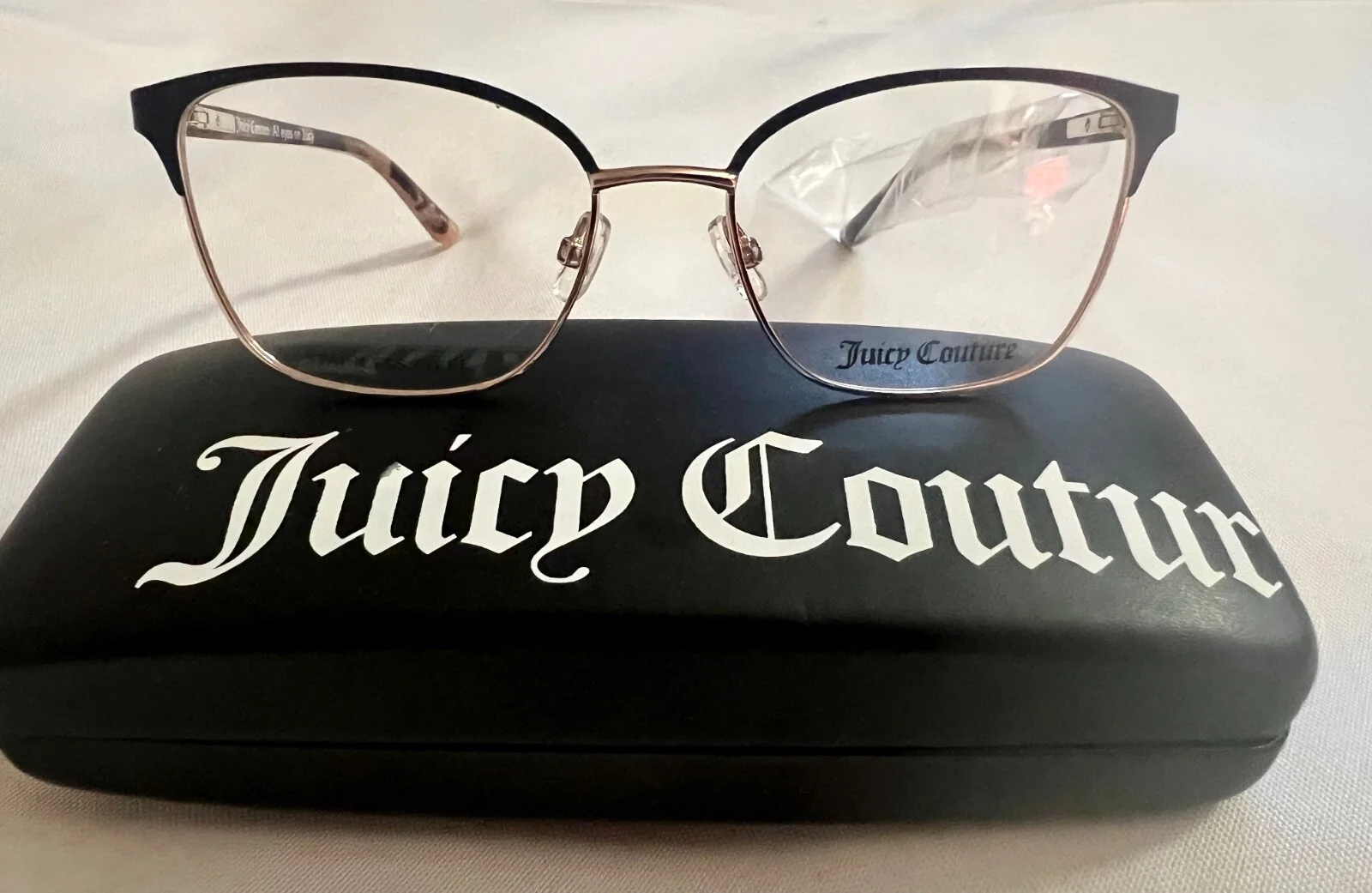 JUICY COUTURE Eyeglass Frames JU 130 Case & Cloth included 2