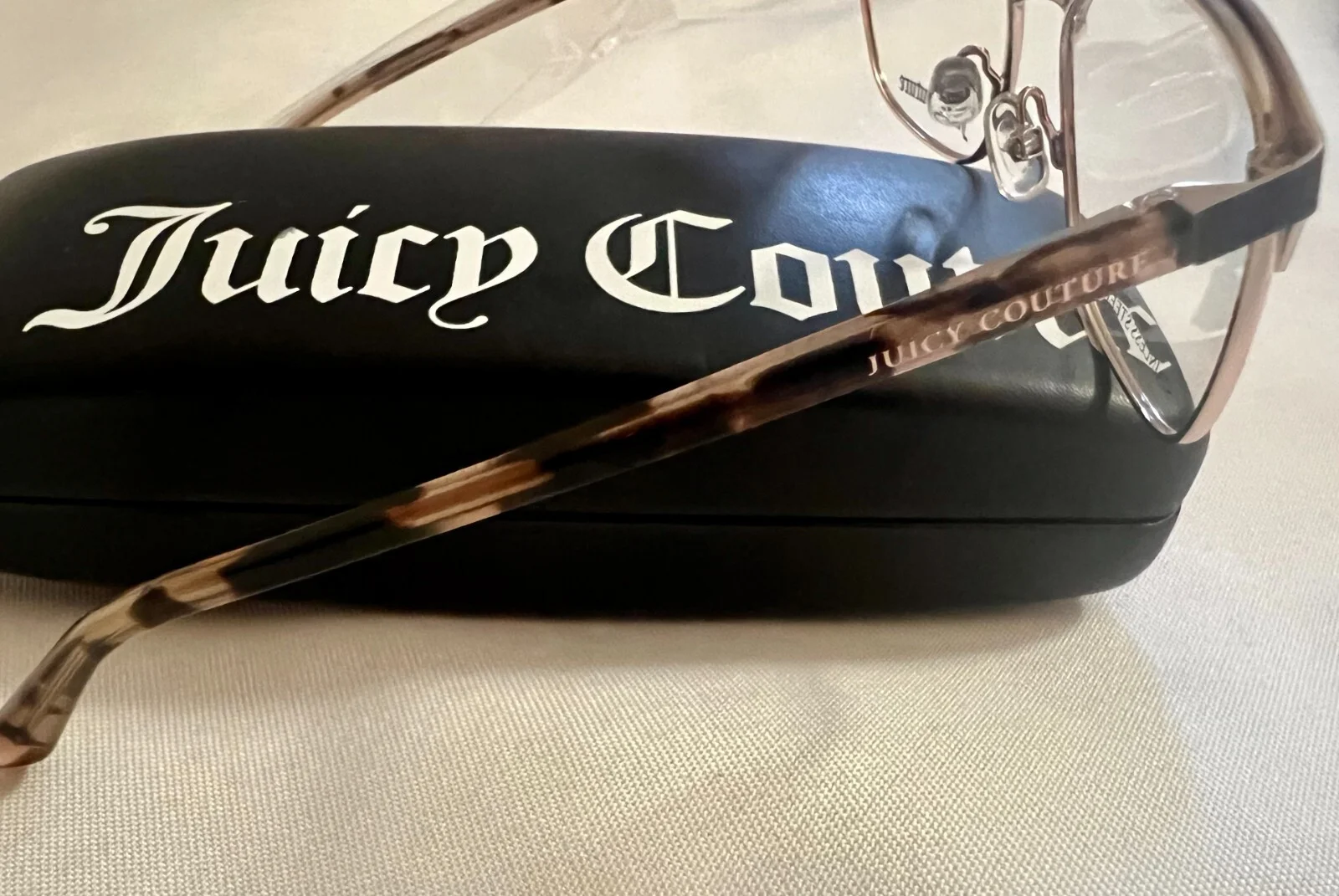 JUICY COUTURE Eyeglass Frames JU 130 Case & Cloth included 3