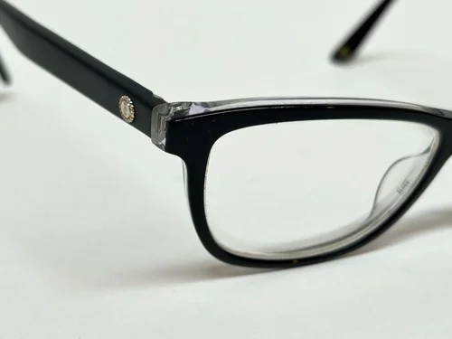Juicy Couture JU 187 807 140 Womens Eyeglasses Frames Black For Replacement 3