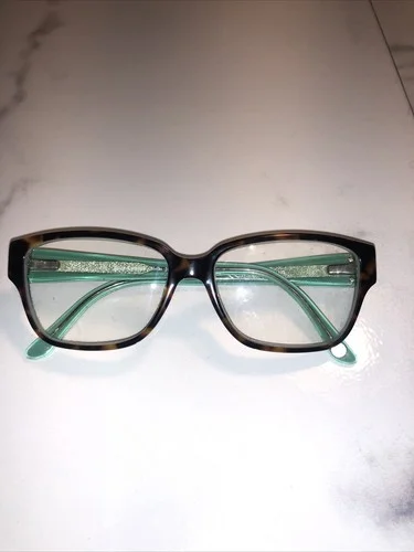 JUICY COUTURE JU158 Brown Tortoise/Mint Green Frame 52▫️15-135 Eyeglasses Frames