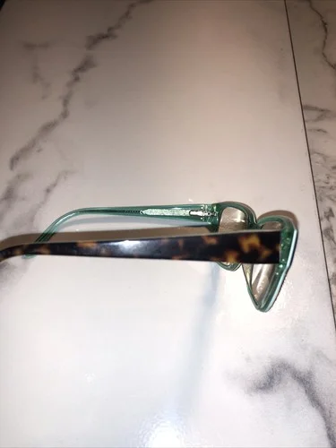 JUICY COUTURE JU158 Brown Tortoise/Mint Green Frame 52▫️15-135 Eyeglasses Frames 4