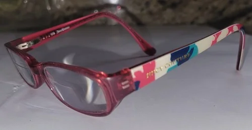 Juicy Couture Maisey Eyeglasses Rasberry Girls Eyewear Child Kid Youth Frames Sm 2